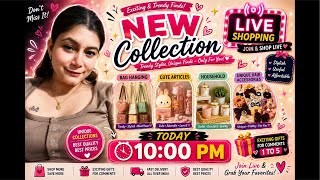 Dhamaka live 🔴sale sale sale 😳 stationery omg new hair accessories 😱 jaldi ajao join 🎁