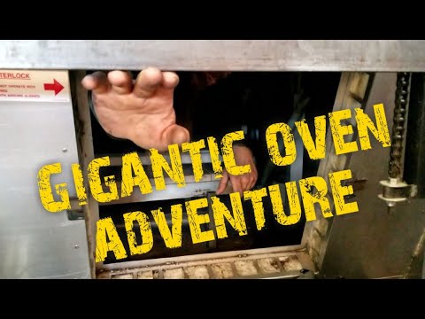 Giant bread oven intermittently stopping