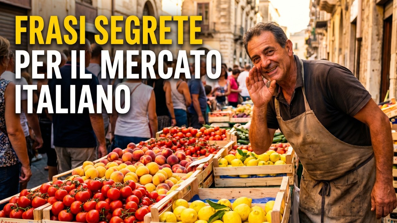 Frasi SEGRETE per il Mercato Italiano (Parla Come un Vero Italiano!)