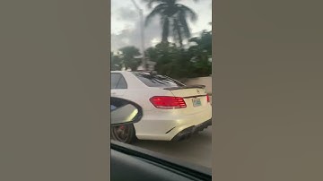 Audi R8 vs Mercedes E63 Amg (CRAZY LAUNCH)