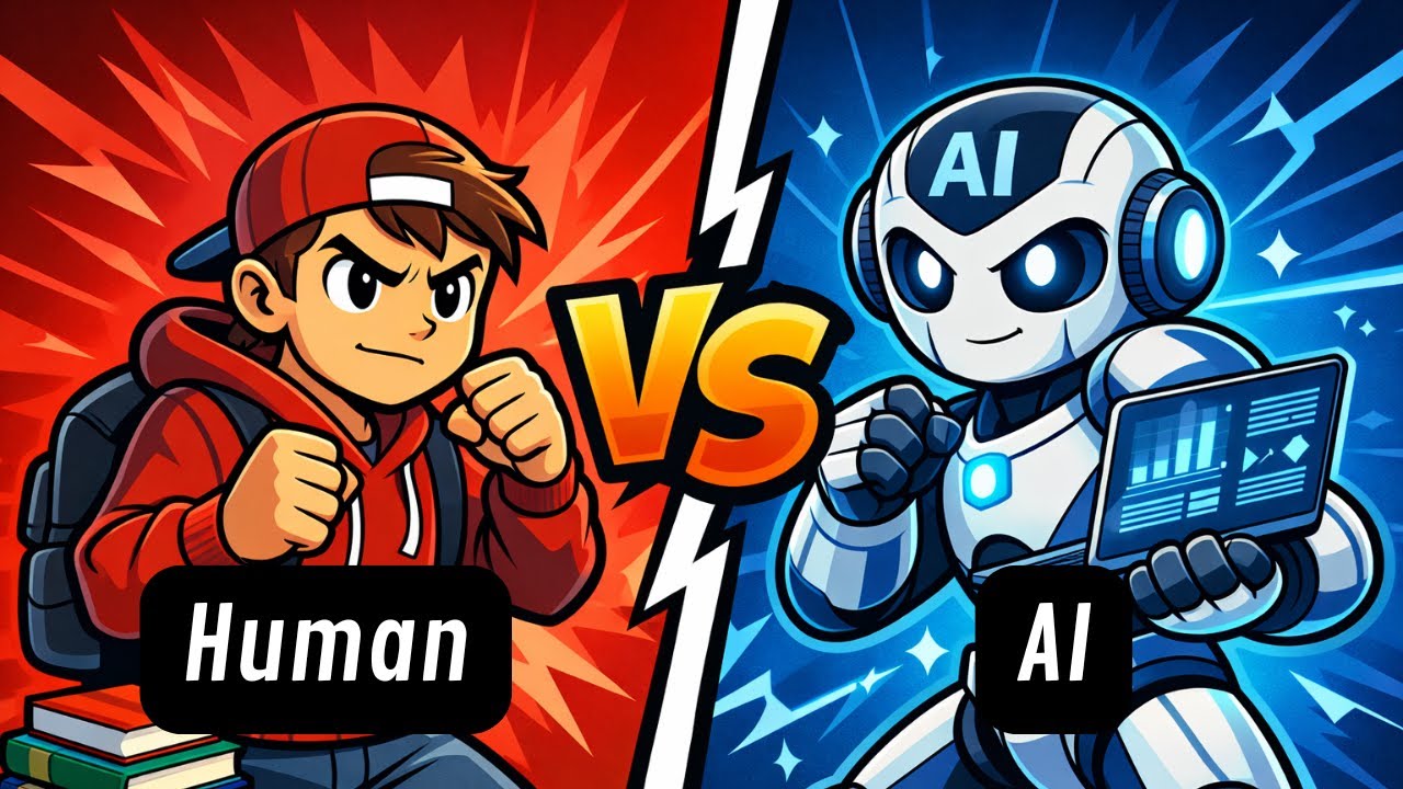 Human vs AI - Who Learns Smarter? (The Truth Students Need to Know)