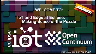 IoT and Edge at Eclipse: Making Sense of the Puzzle