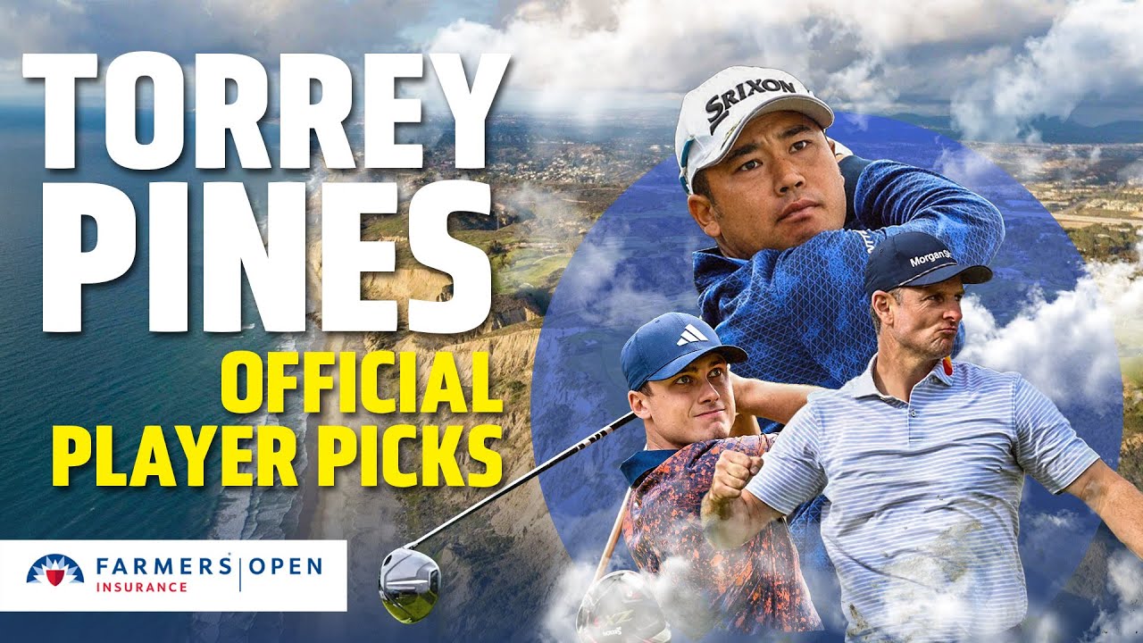 Torrey Pines - The Farmers Insurance Open 2025 | OFFICIAL PLAYER PICKS!