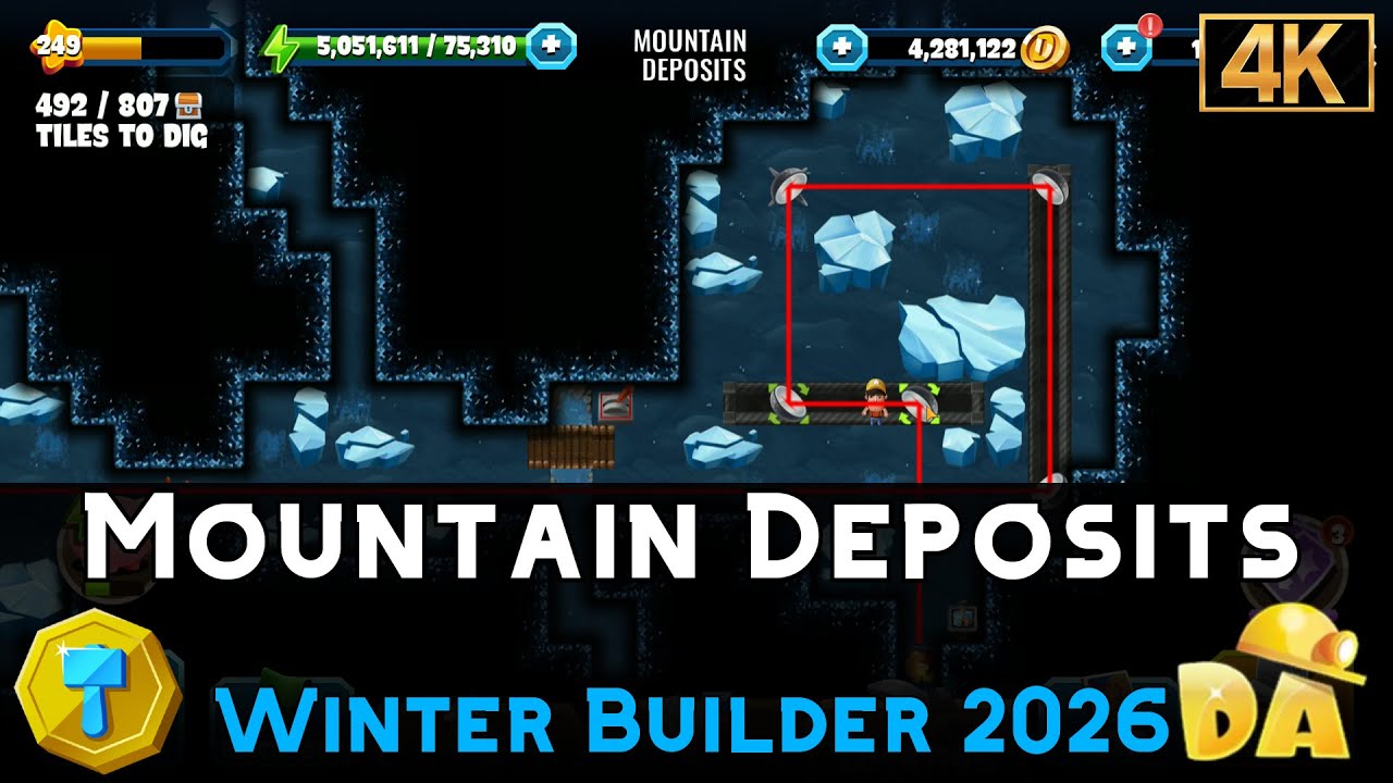 Mountain Deposits | Winter Builder 2026 | Diggy's Adventure