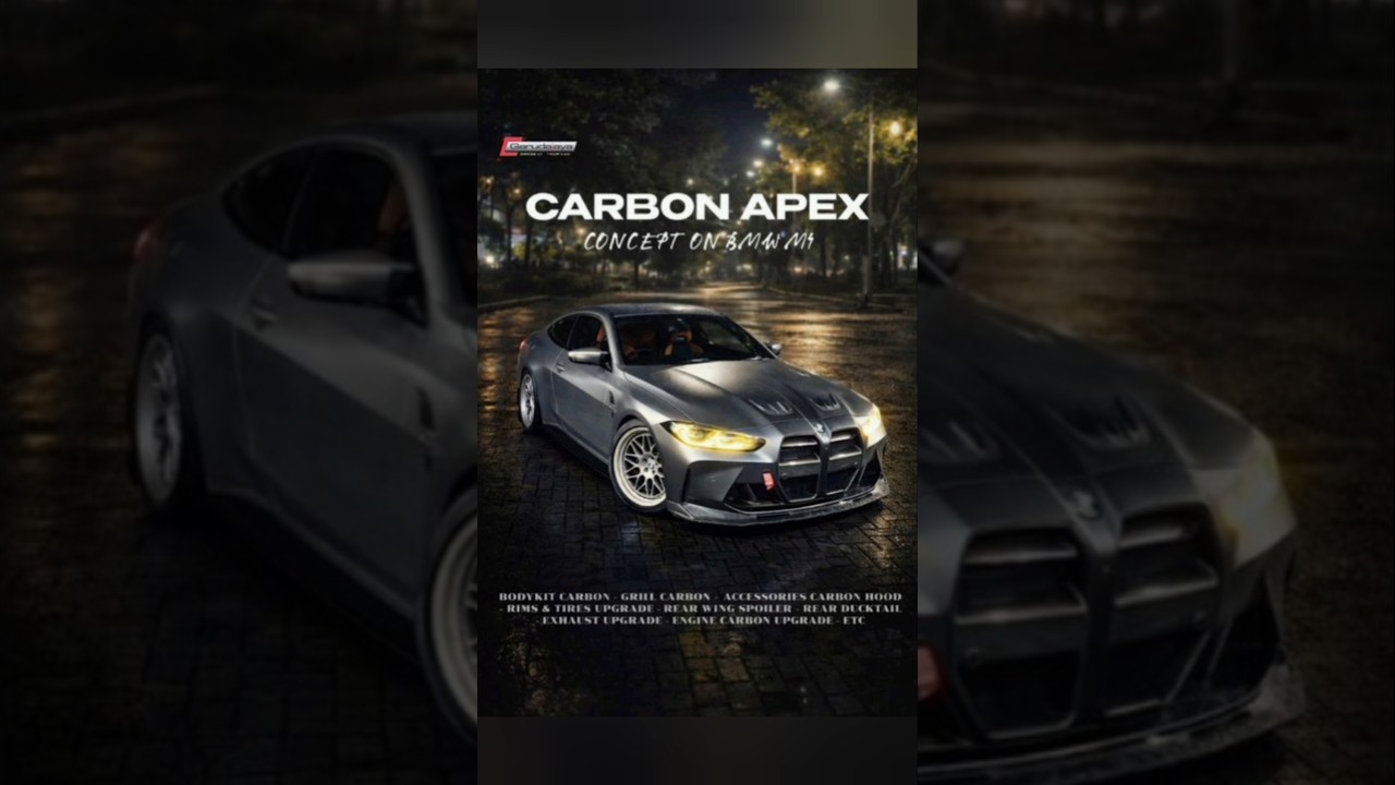 CARBON APEX LEVELNYA UDAH BEDA !! MODIF M4 SPEK BALAP