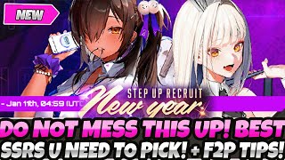 *DO NOT MESS THIS UP!!* THE BEST SSRS YOU NEED TO PICK FROM NEW YEAR SELECTOR (Nikke Goddess Victory