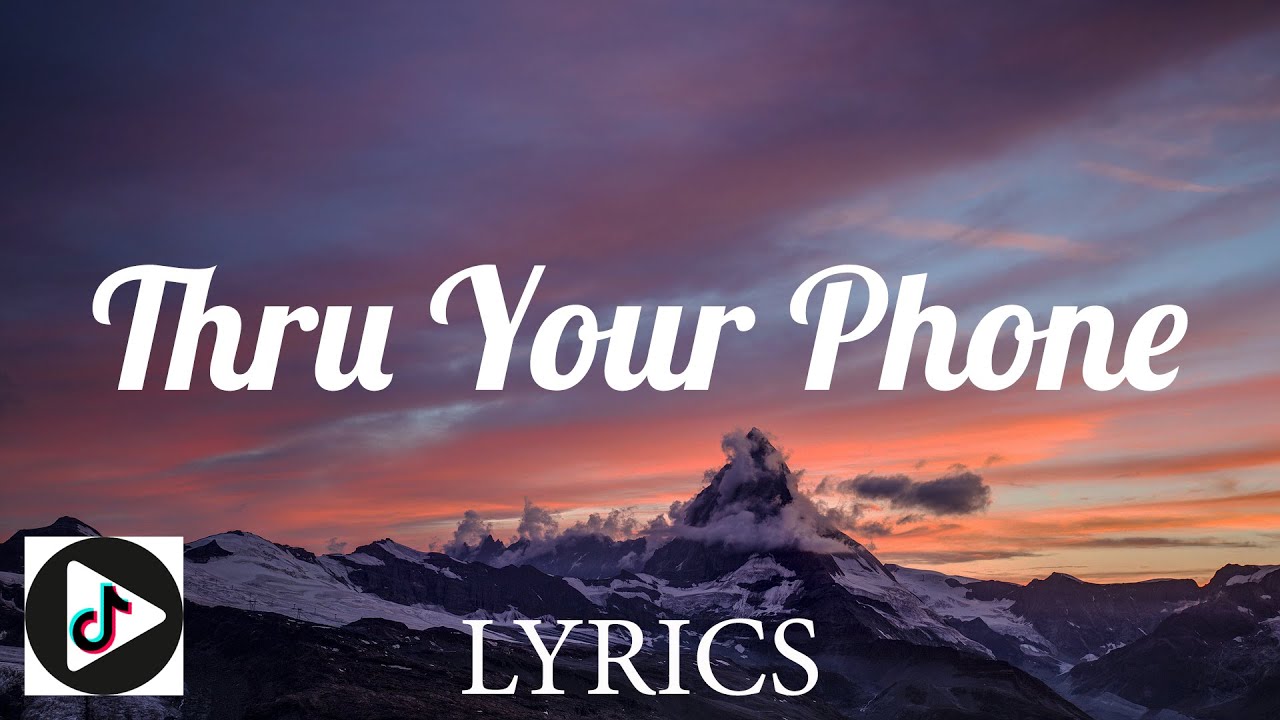 Thru Your Phone Cardi B (Lyrics) YouTube