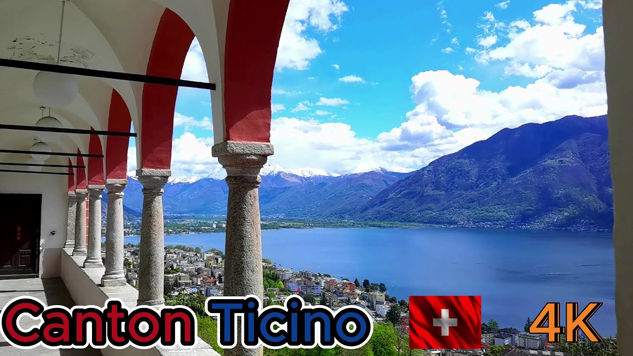 🇨🇭 4K - KANTON TESSIN - SCHWEIZ - CANTON TICINO - SVIZZERA 🇨🇭Switzerland: Beautiful place