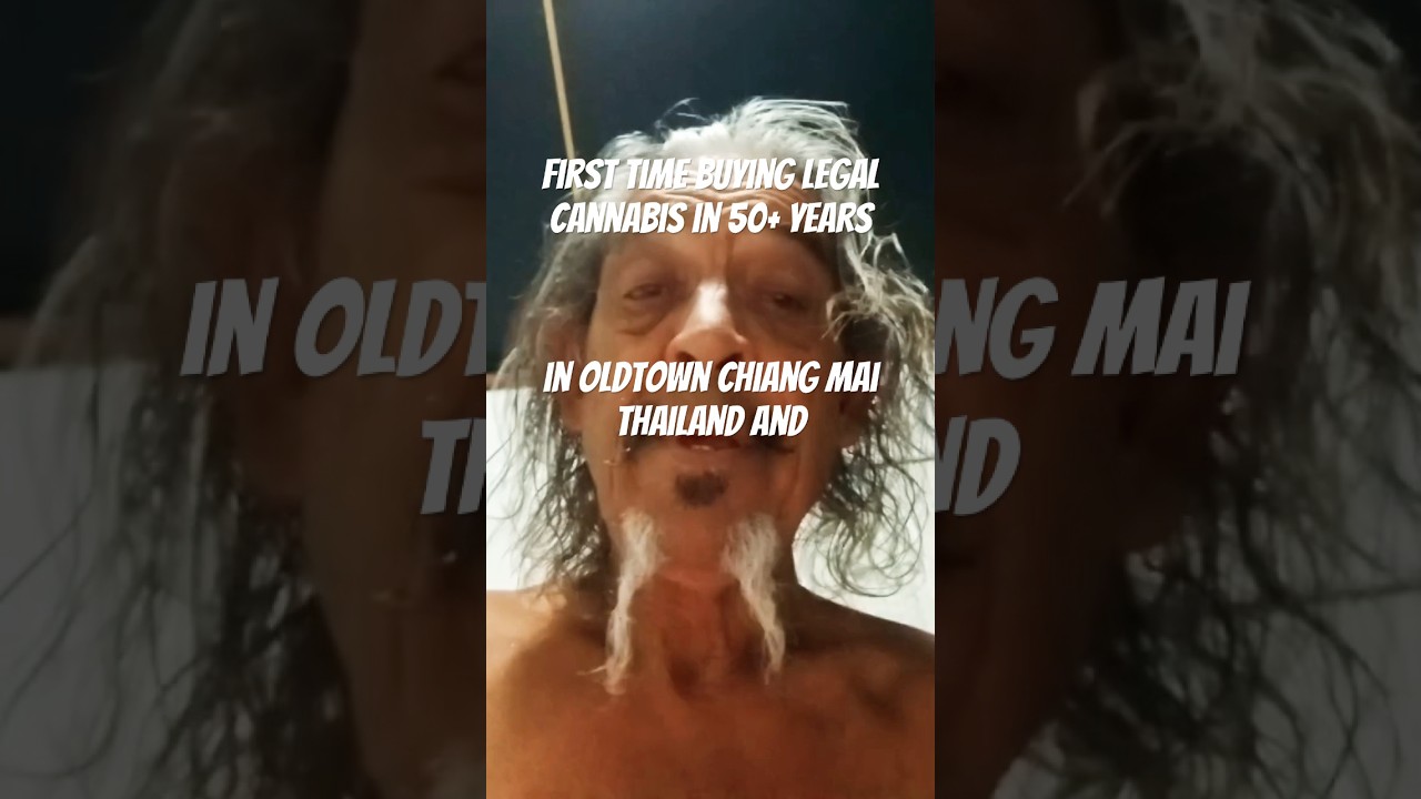 My first time buying legal cannabis in 50+ years… 
