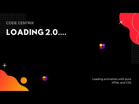 Loading 2.0 Animation using HTML and CSS