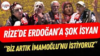 Erdoğanın Memleketi Rizede Akpye Şok Isyan \