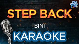 Bini - Step Back Karaoke Version