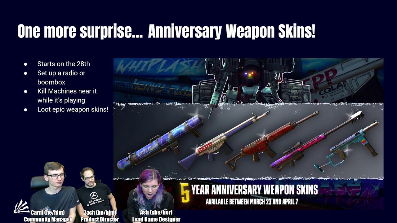 Generation Zero 5th Anniversary Stream