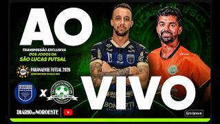 AO VIVO: UBIRATÃ FUTSAL X SÃO LUCAS/UNIFATECIE | SÉRIE BRONZE PARANAENSE FUTSAL 2026