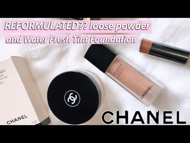 How I set my foundation, Chanel Natural Finish Loose Powder 130 Beige  Lumière