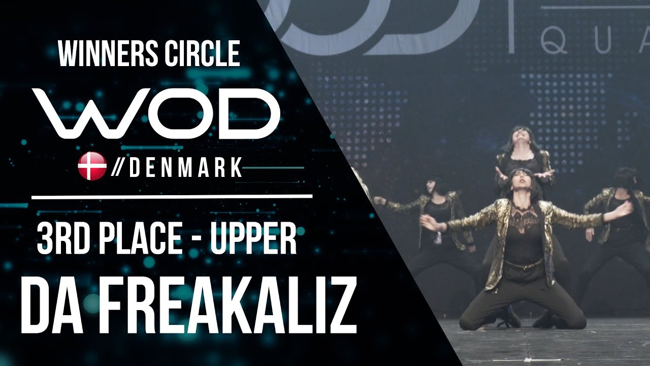 Da Freakáliz | 3rd Place Upper | Winner Circle | World of Dance Denmark Qualifier 2017 | 