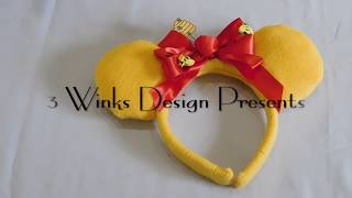 DIY Winnie the Pooh ears