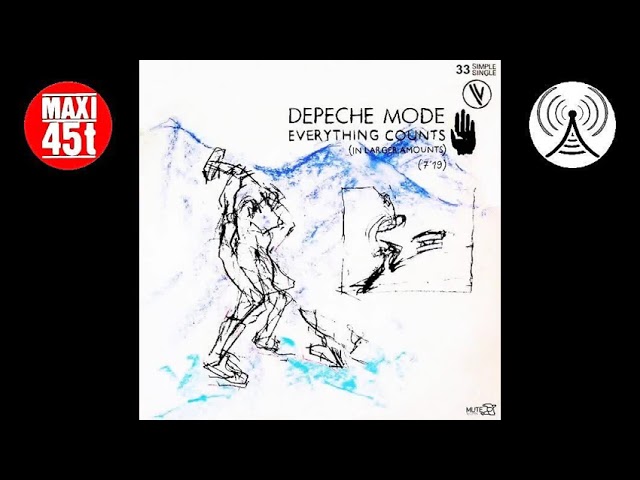 貴重レコード Depeche Mode Everything Counts Depeche Mode – Everything Counts – Vinyl (7