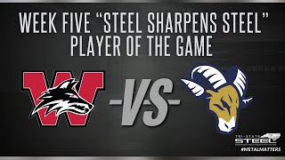 Week 5 Tri-State Steel Players of the Game: Dionte Neal/Kendre Harrison -- Reidsville High School