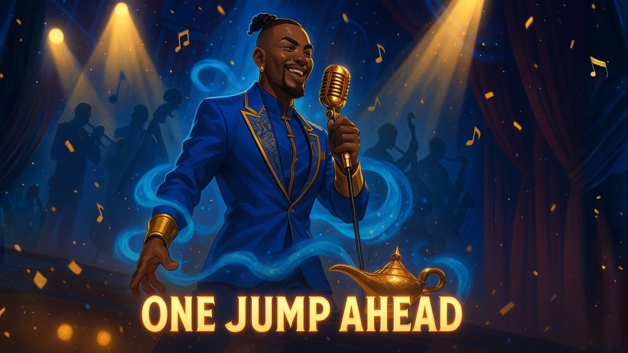 One Jump Ahead – Genie (Aladdin) | Aladdin A.I. Concept Cover