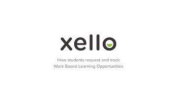 How students request and track Work-based learning opportunities