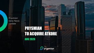 Prysmian to acquire Atkore