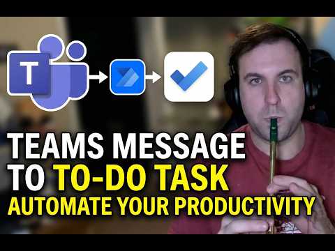 Power Automate "Task Bot" (Teams + Planner)