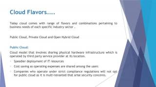 Ravi Namboori - Evolution of Cloud Computing
