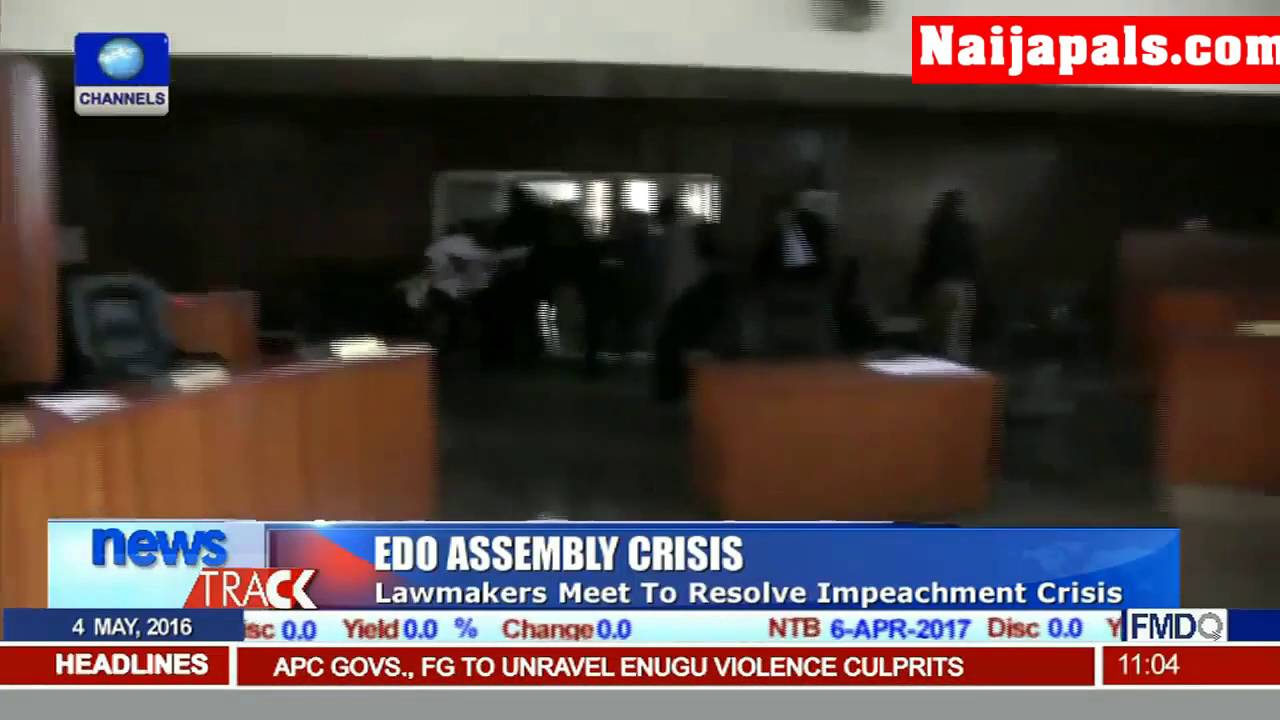 Edo state lawmakers fight