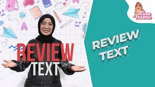 REVIEW TEXT. MATERI BAHASA INGGRIS KELAS 12 SMA