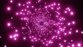 Pink Bokeh VJ LOOP NEON - Tunnel Abstract Background Video Simple Light Pattern 4k Screensaver