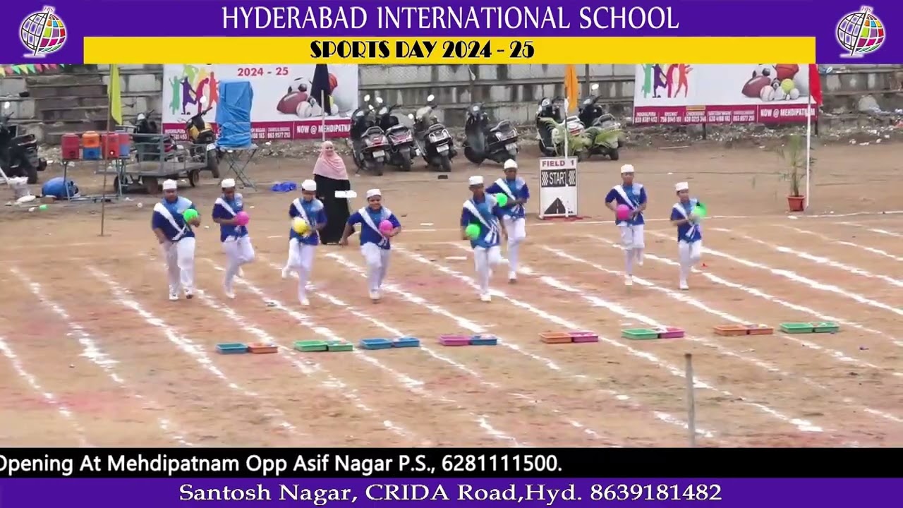 BALL BALANCE RELAY GAME BY GRADE 7th - D