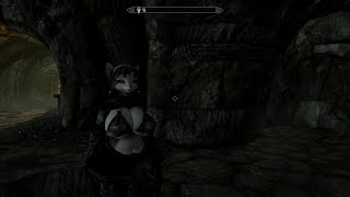 A very hungry vampire begins her journey ❤️ ~ Dawnguard Skyrim Vore Part 1