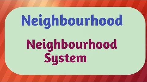 Neighborhood of a point | Neighborhood system