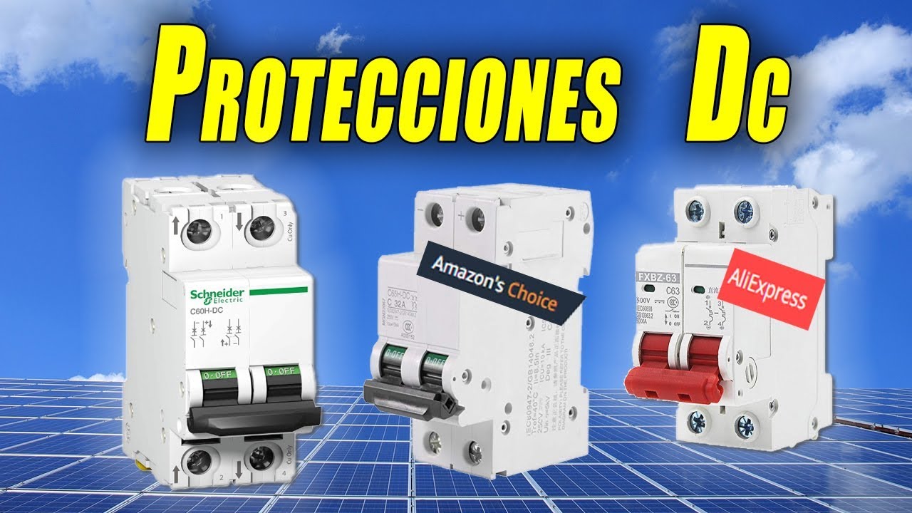 ⚠️PROTECCIONES DC SOLAR FOTOVOLTAICA