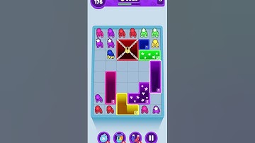 Drop Away Level 176 solution walkthrough