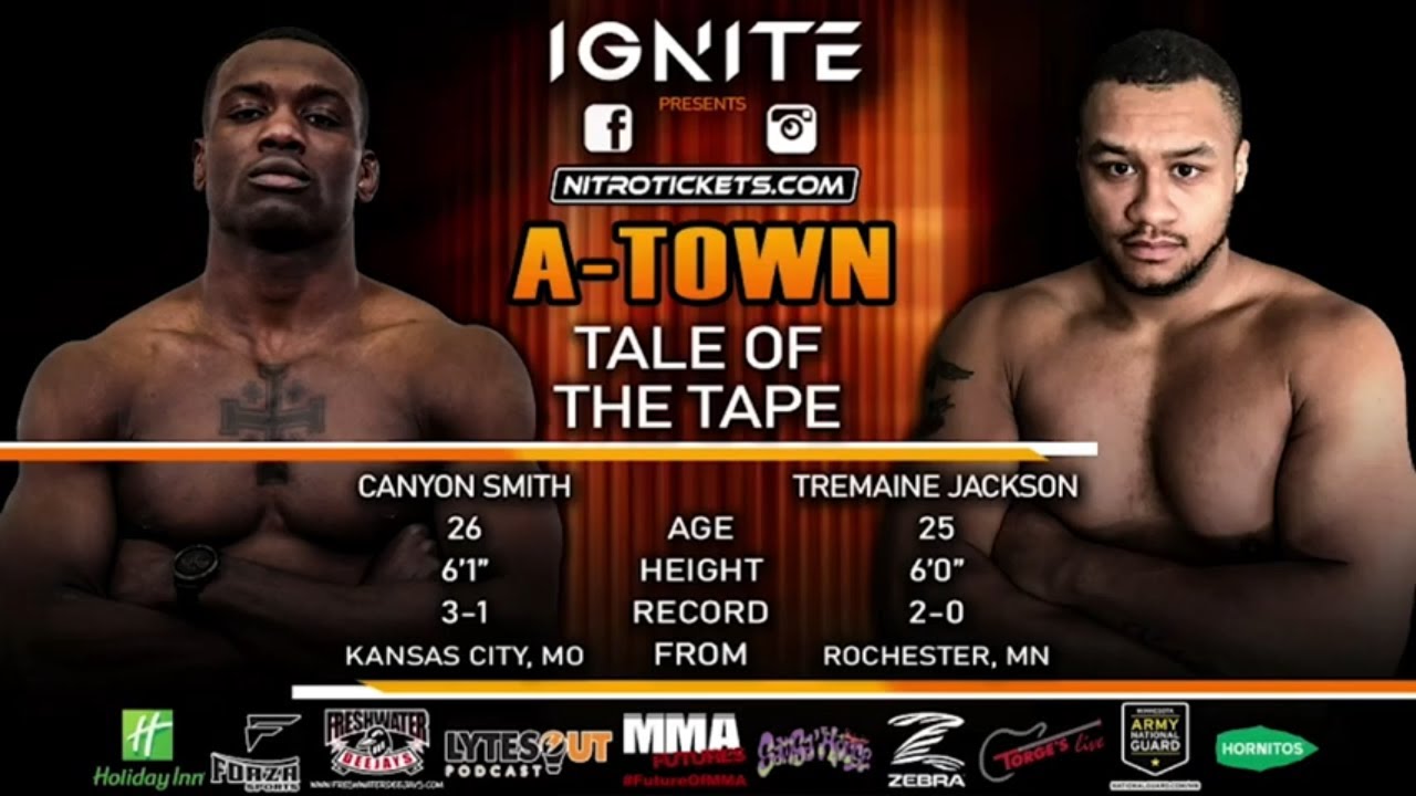 Ignite A Town Canyon Smith vs Tremaine Jackson