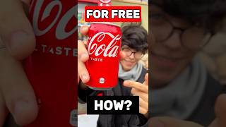 How to get COKE FOR FREE! #shorts screenshot 4