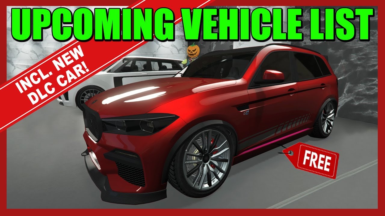 UPCOMING PODIUM VEHICLES & NEW DLC CAR! *Leaked Lucky Wheel List WEEK 43*