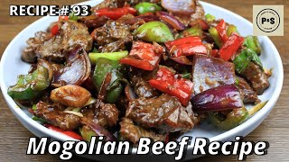 Mongolian Beef Recipe | Sauted Beef Fried Recipe | Easy Beef Recipe