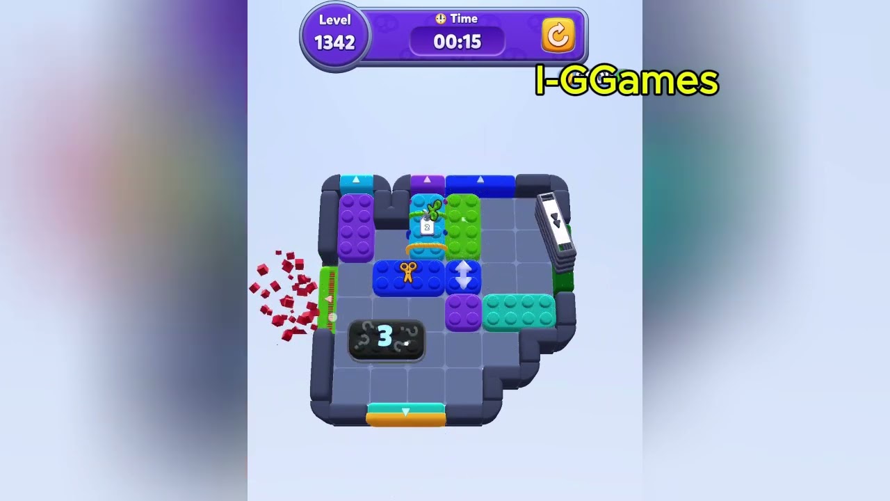 Color Block Jam Level 1342 - YouTube