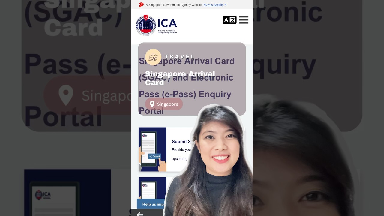 Singapore Arrival Card 