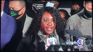 01-13-2022 Alief ISD Board President Ann Williams Protesting at Cy-Fair ISD’s School Board Meeting