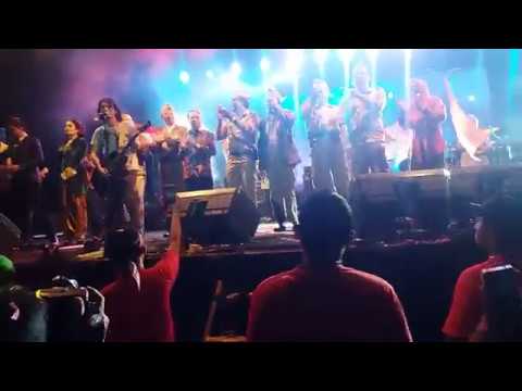 Boomerang Nyanyi Lagu Nasional "Tanah Air" di Konser RRI