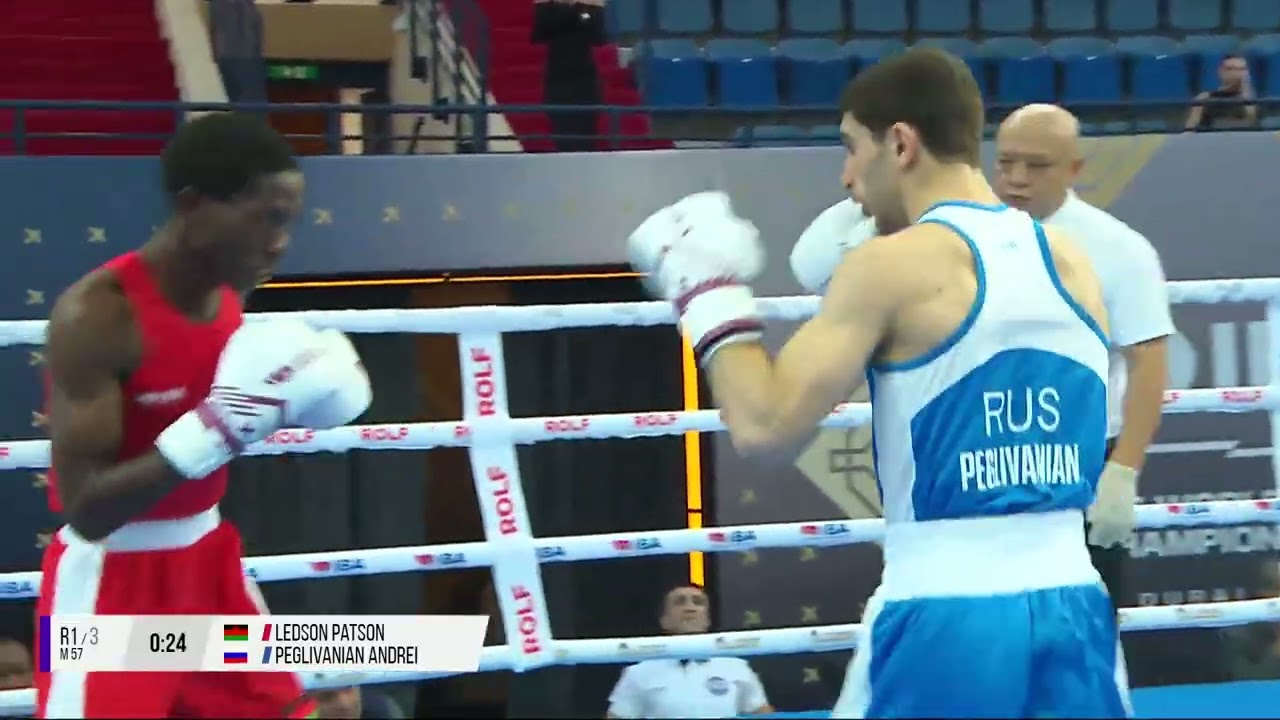 57kg LEDSON Patson 🇲🇼 vs PEGLIVANIAN Andrei 🇷🇺 | IBA 2025 Men’s WBCHs