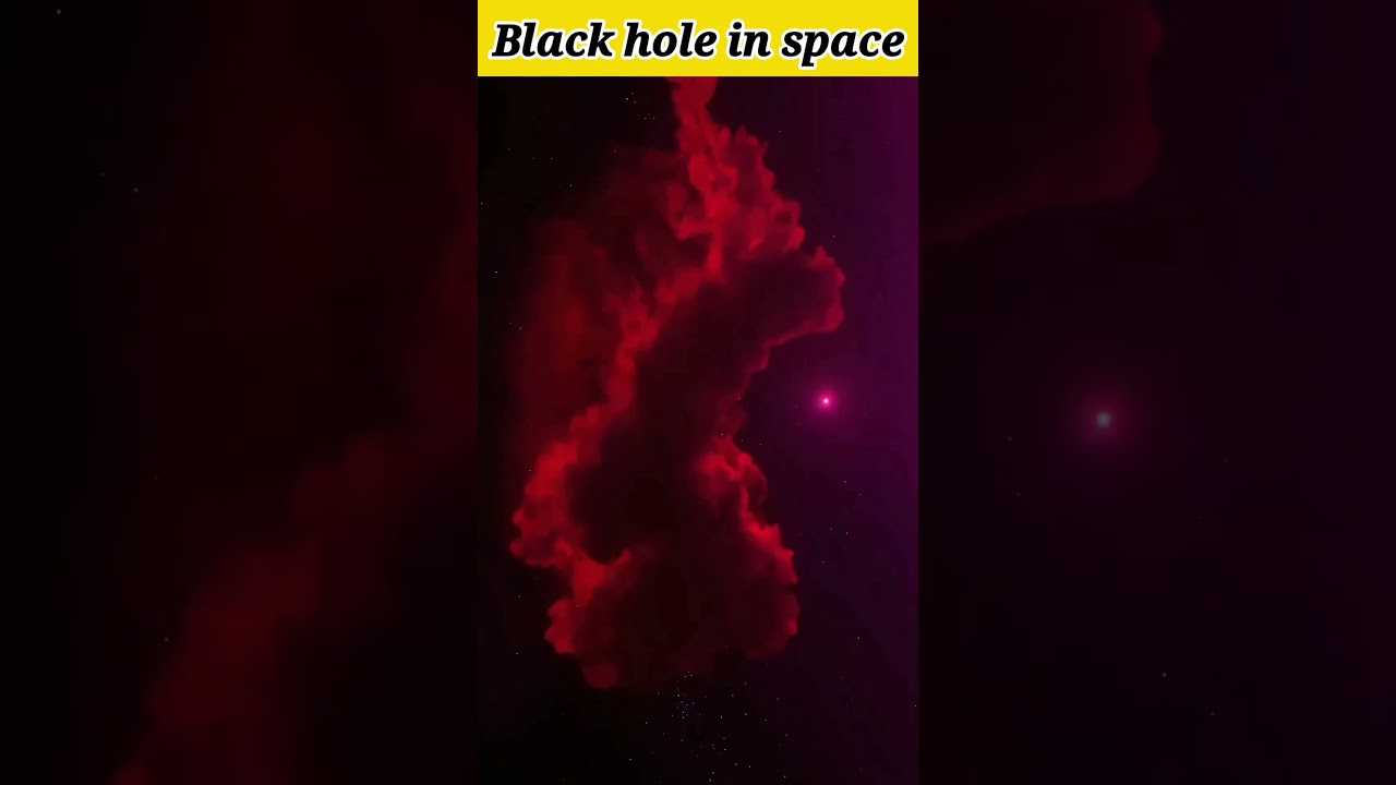 Black hole in space # Shorts 