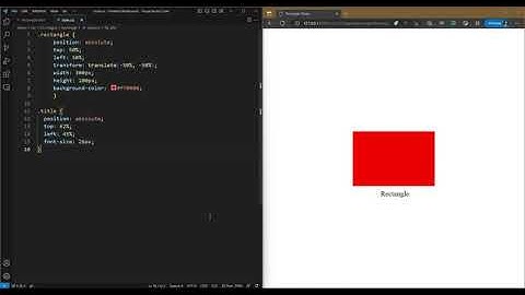 CSS Tutorial: Rectangle Shape #html #css #tutorial #shape #rectangle