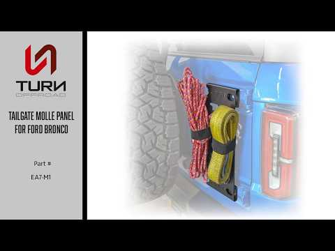 Tailgate Molle Panel for Ford Bronco