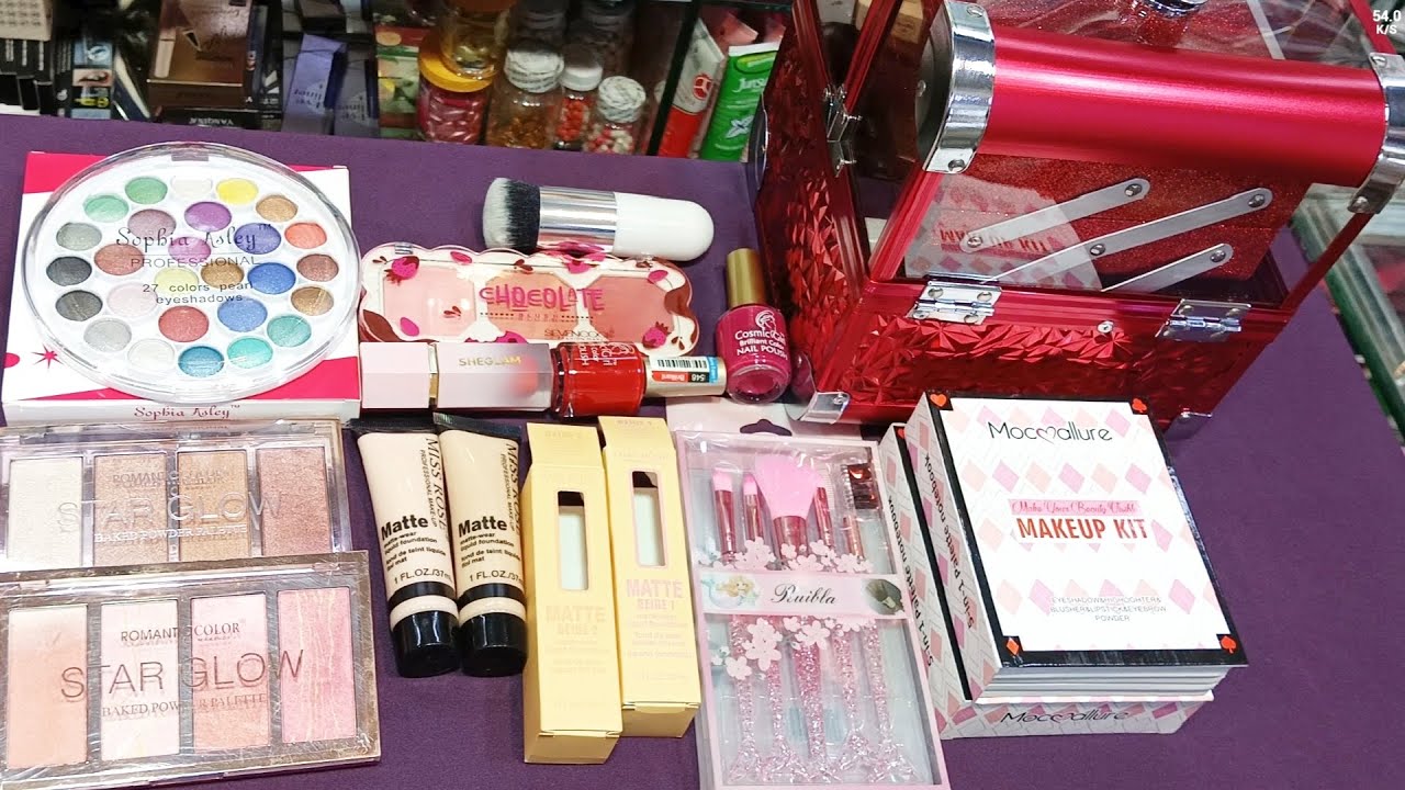 Unboxing latest makeup products | Stylish Vanity box | Big makeup Haul | affordable 