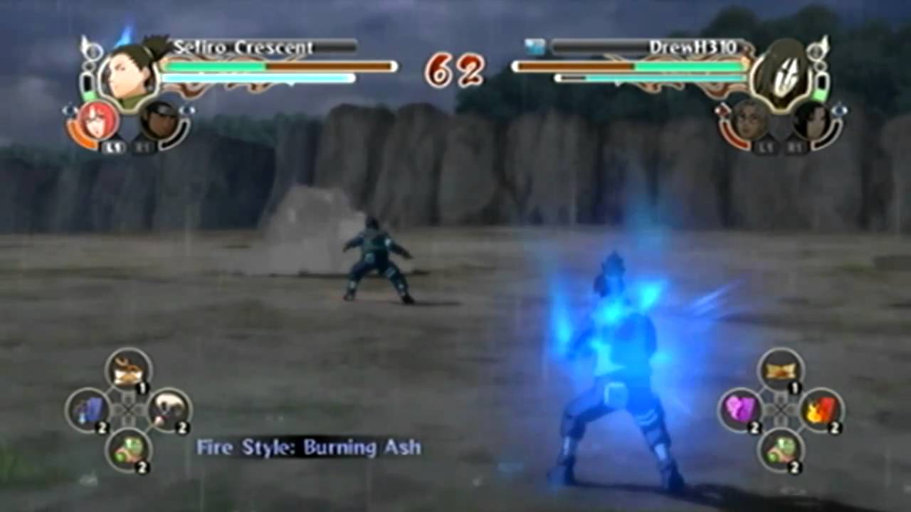 Naruto Ultimate Ninja Storm 2 Sefiro Crescent Vs DrewH310 (Round 6)